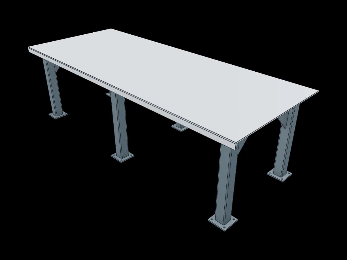 Industrial welding bench