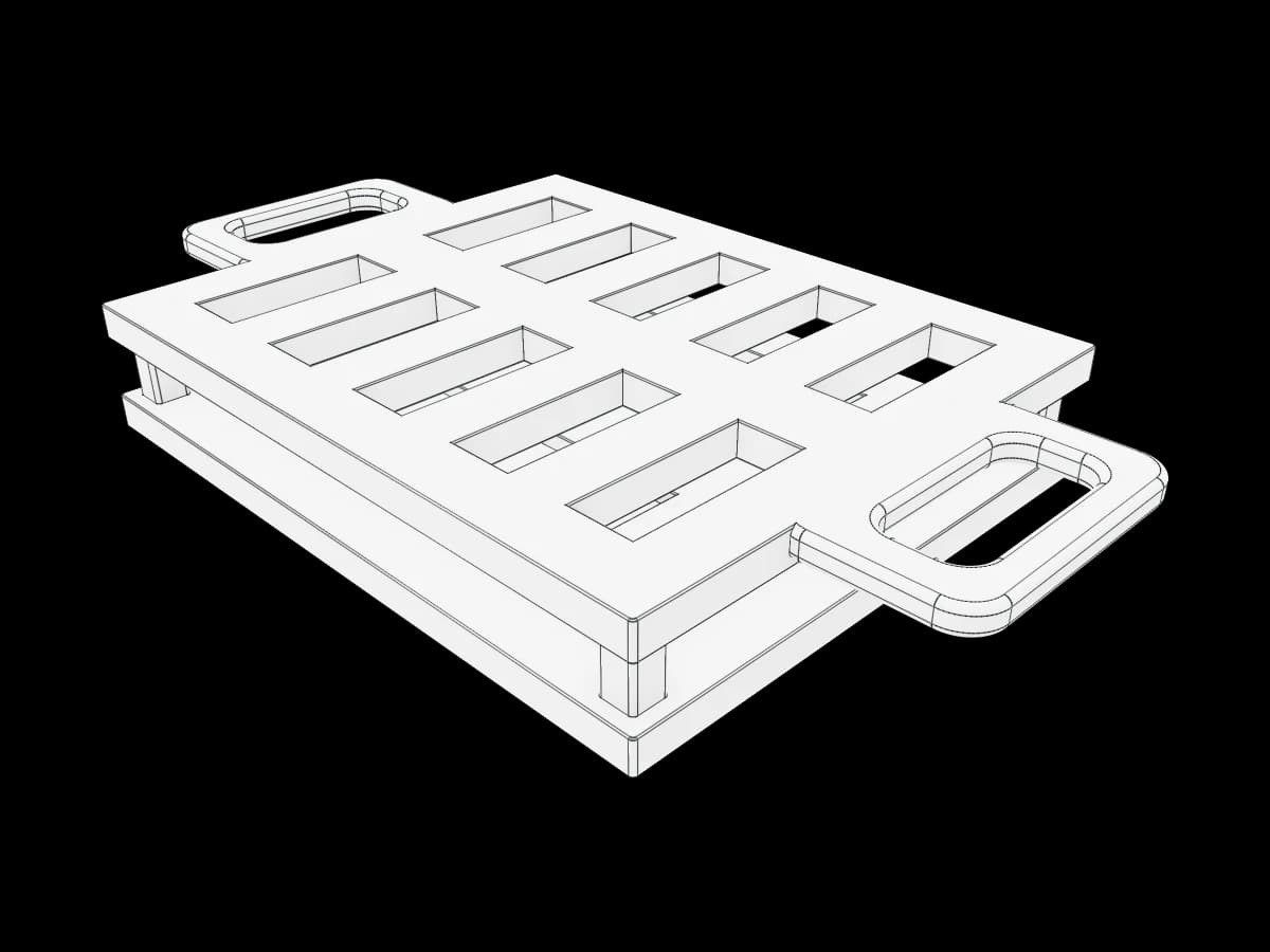 Quartz Cell Tray