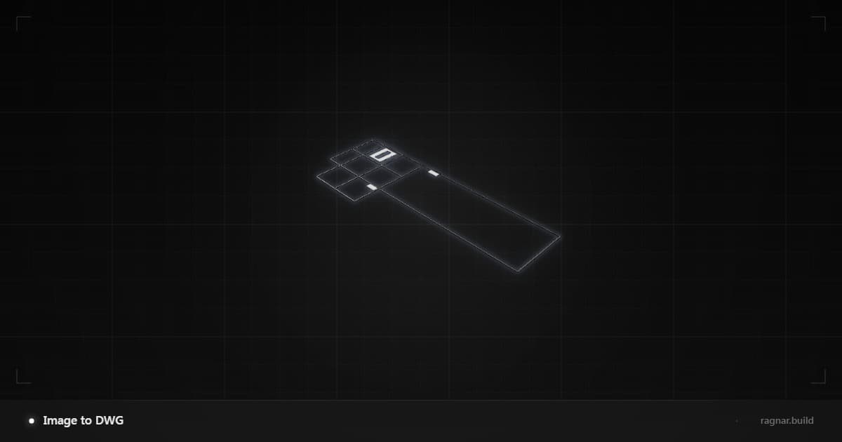 Image to DWG