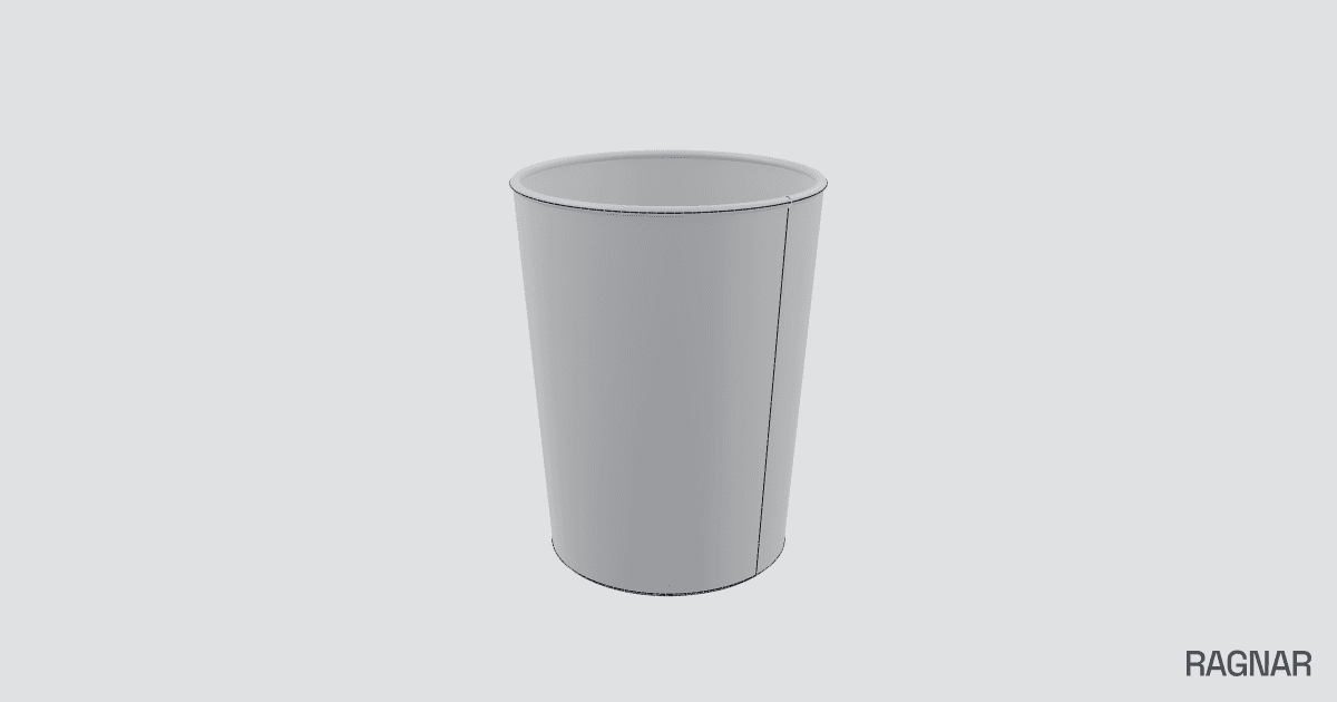 Small Trash Bin