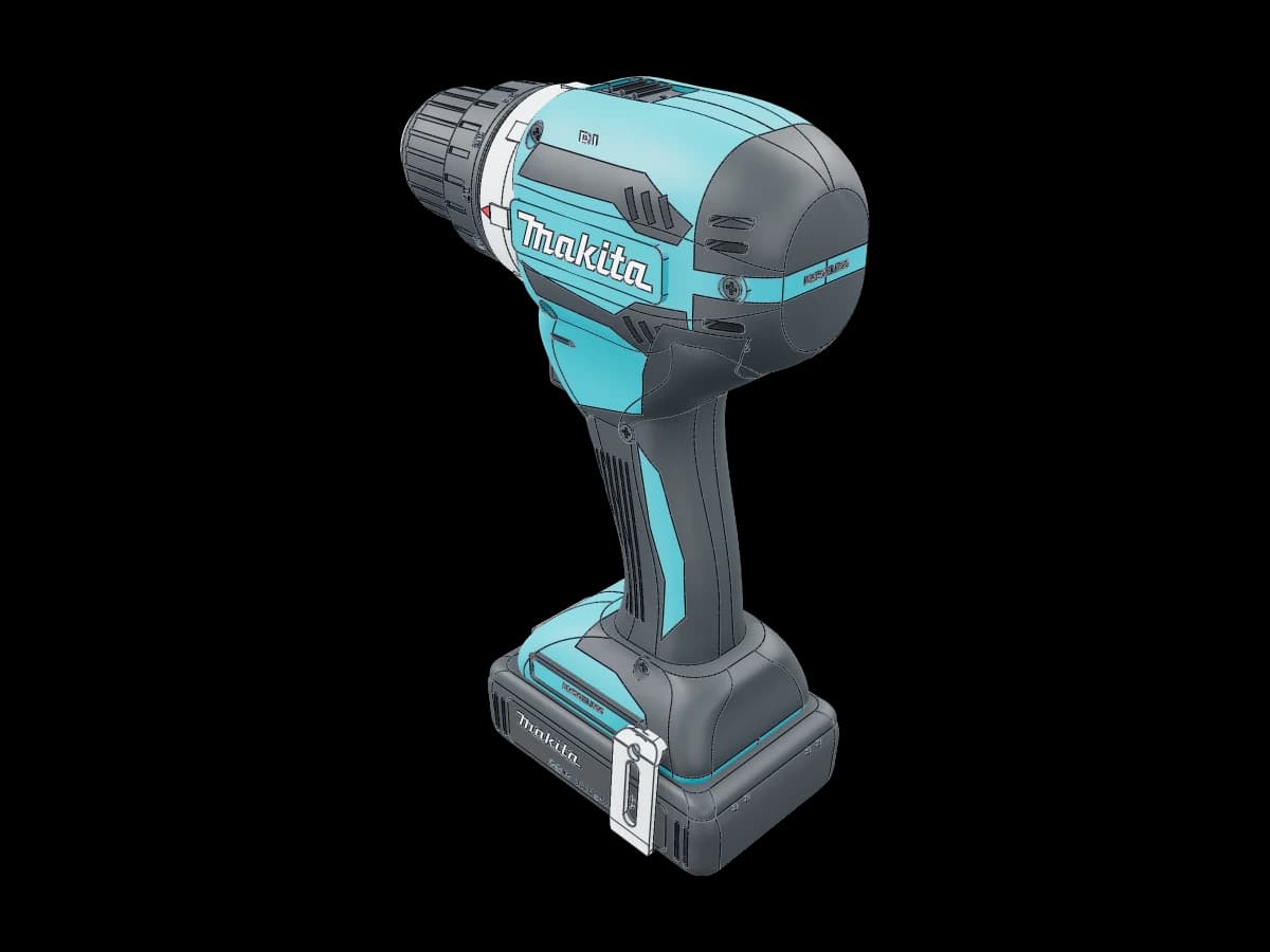 Makita Cordless Battery Screwdriver