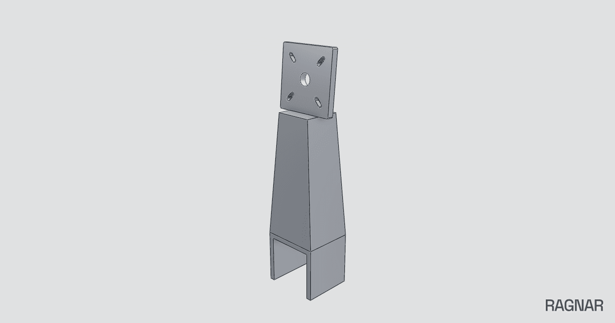 Angled Motor Mount