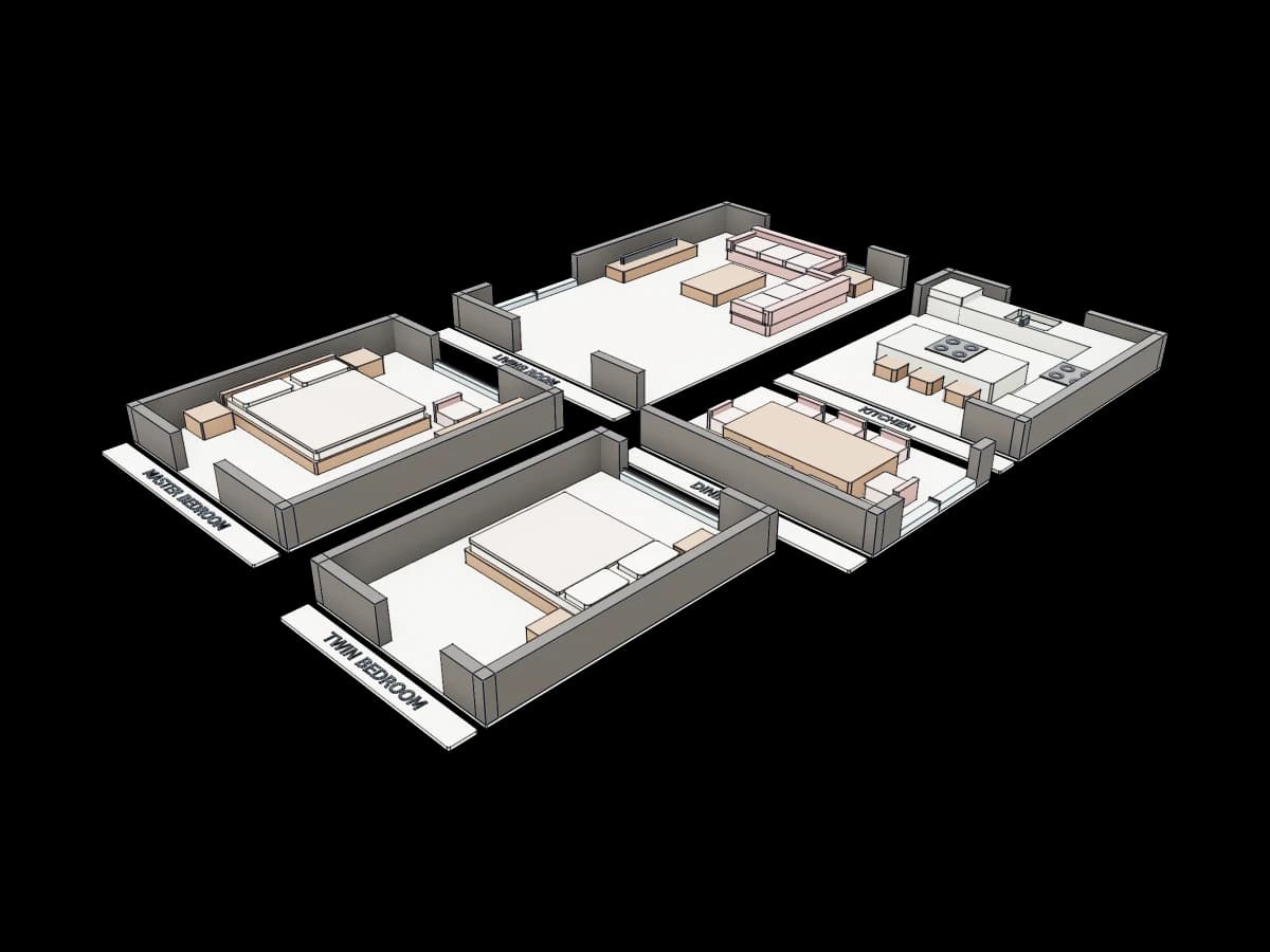 Separate Room Floor Plans