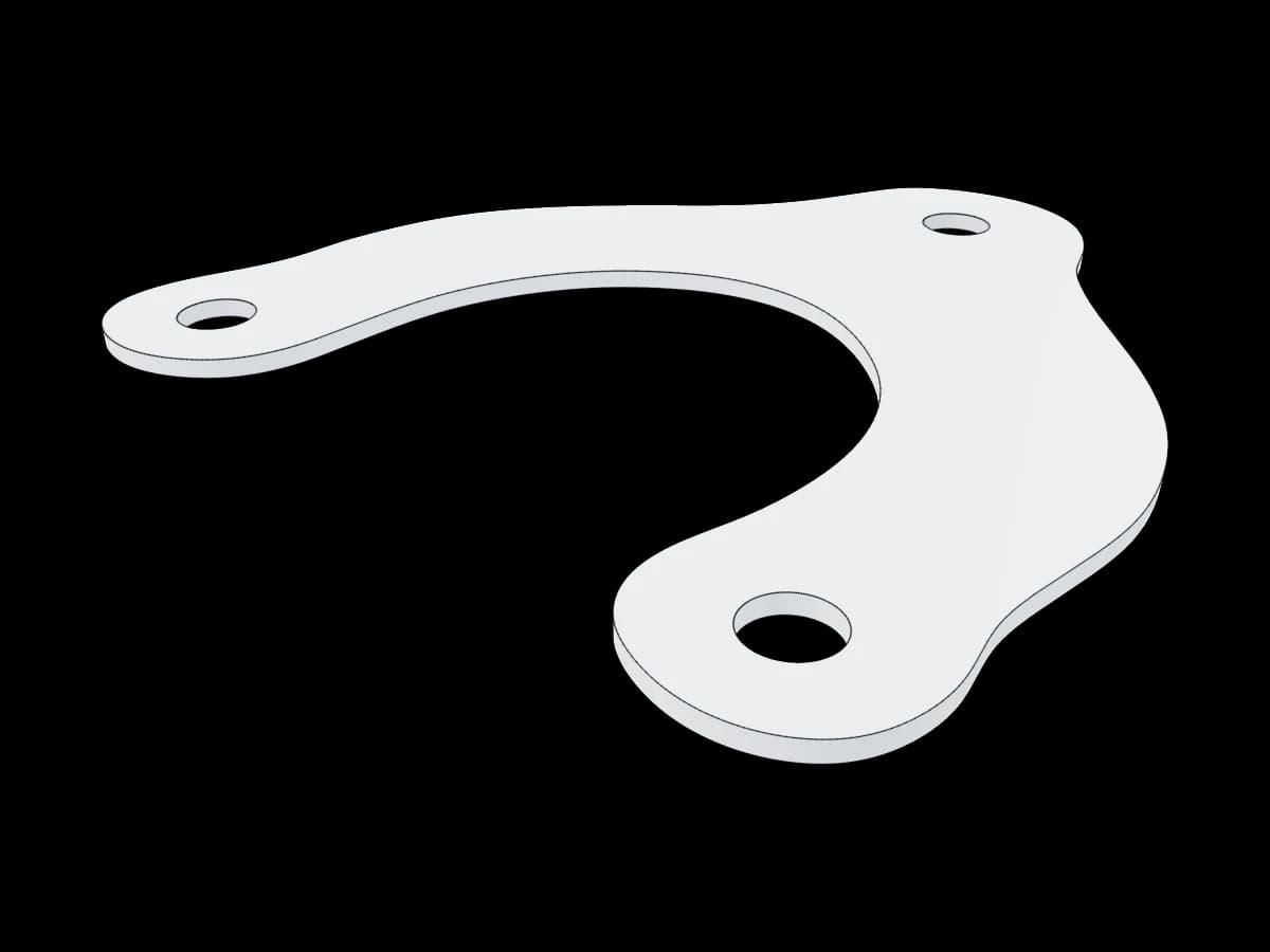 Custom Metal Mounting Plate