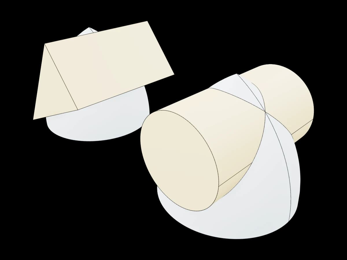 Descriptive Geometry Intersection Study