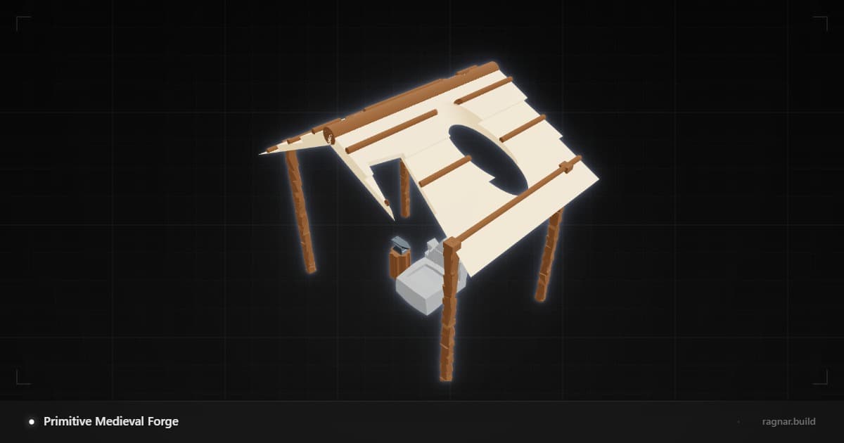 Primitive Medieval Forge