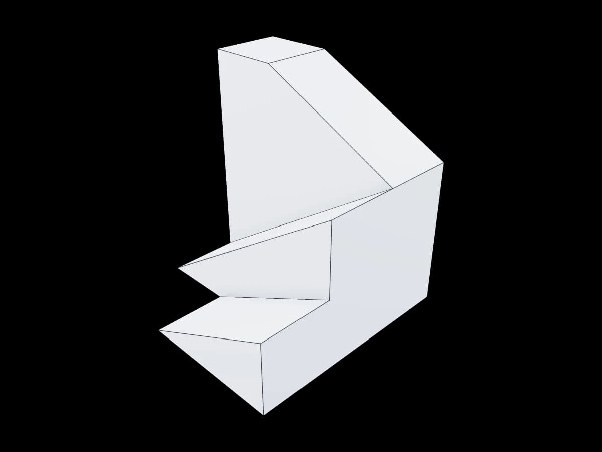 Geometric Step Block | Ragnar Gallery