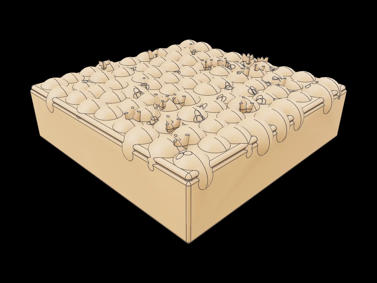 Square Grass Tile