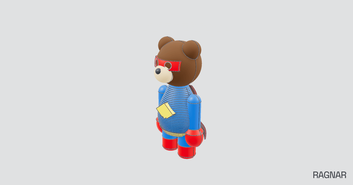Bear character model