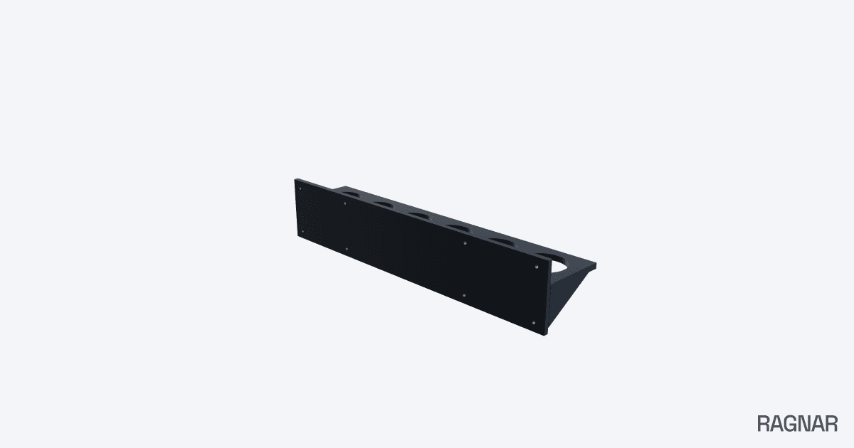 Shaker wall holder