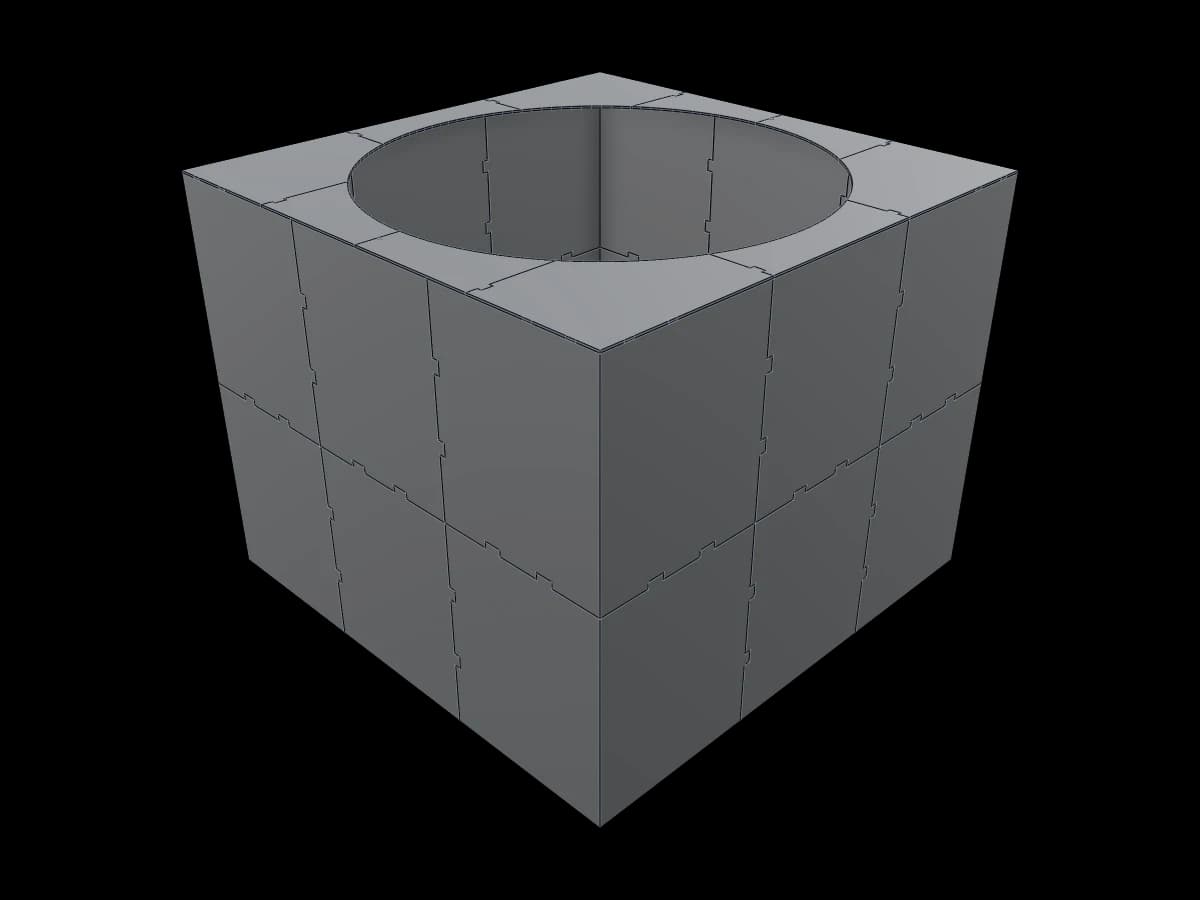 Segmented Planter Box