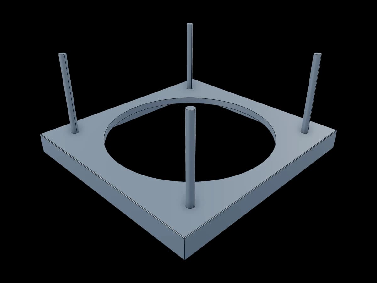Removable Cooling Fan Lid