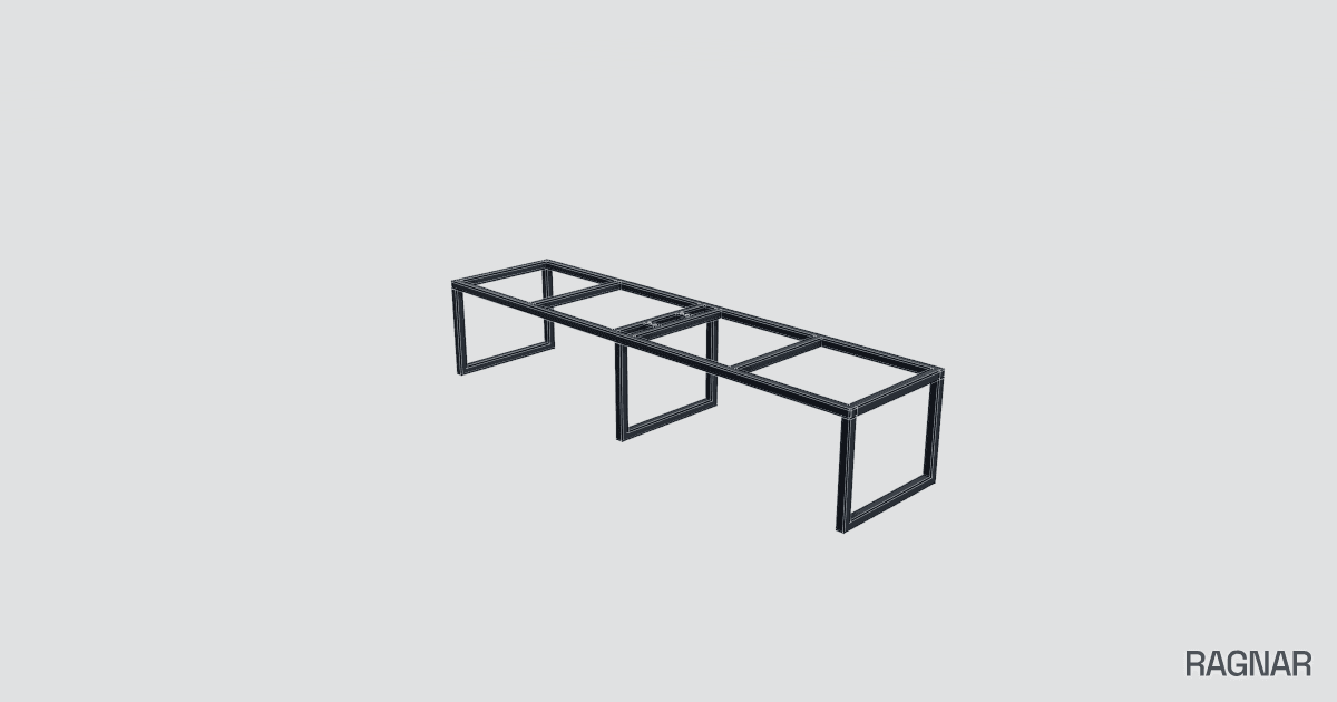 Industrial Workbench Frame