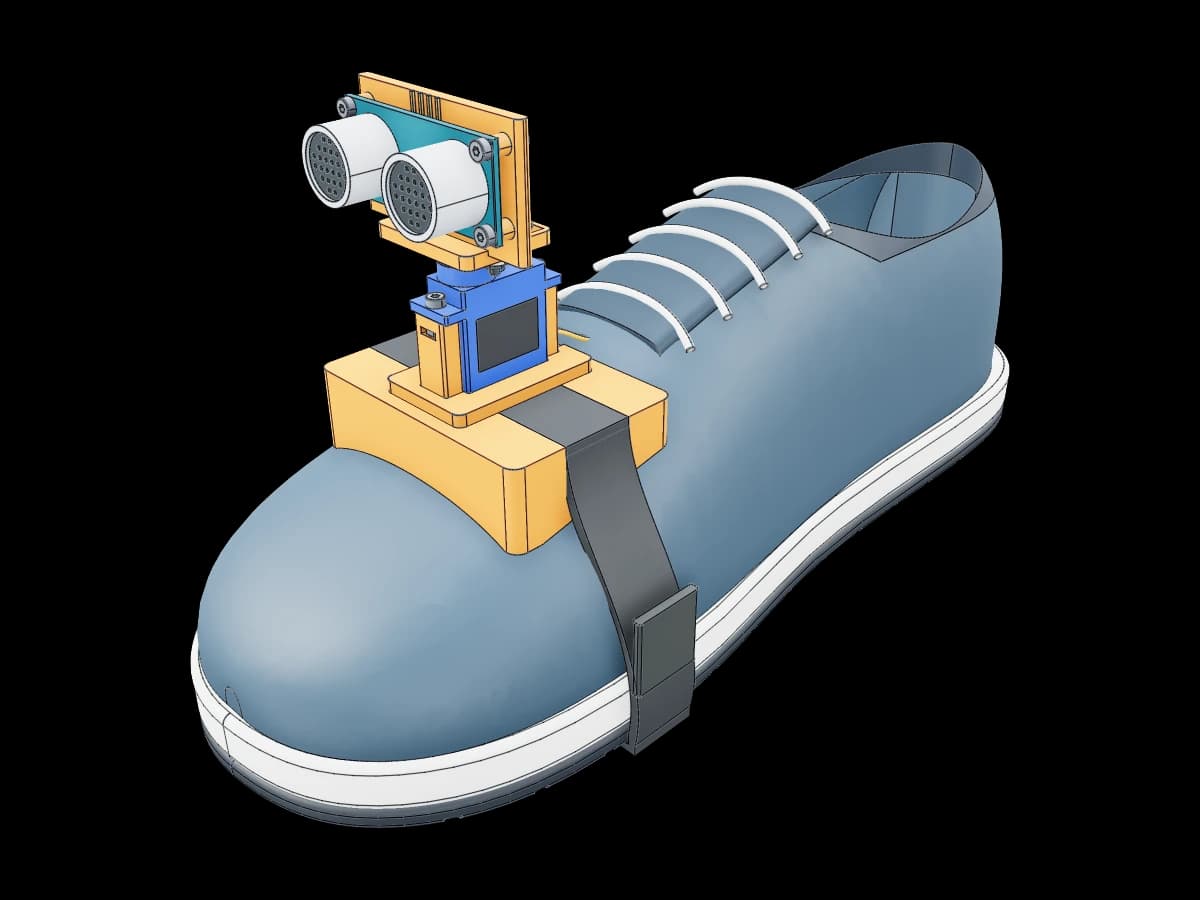 Sensor Mounted Shoe
