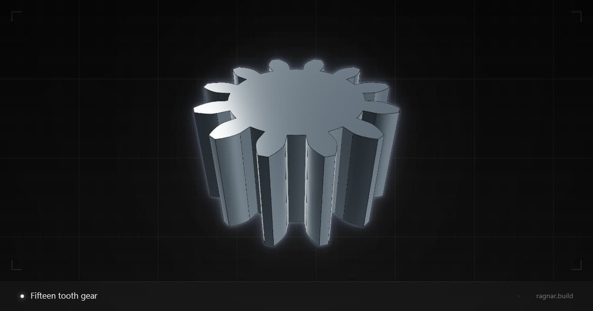 Small Steel Gear