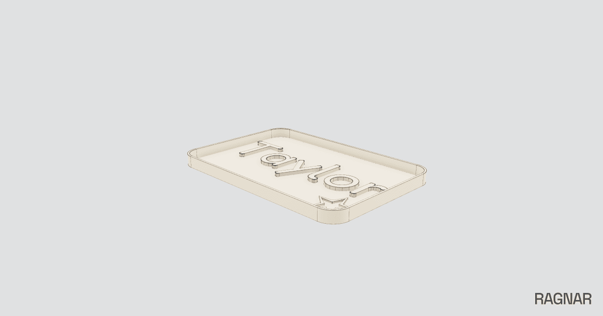 Personalized Decor Tray