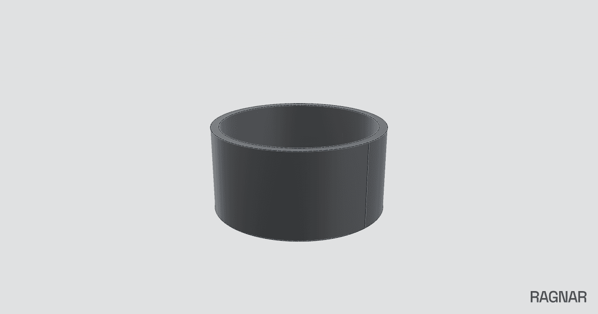 Microphone end cap