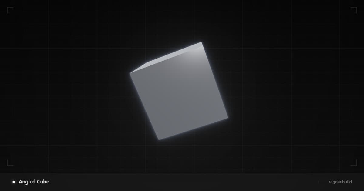 Angled Cube