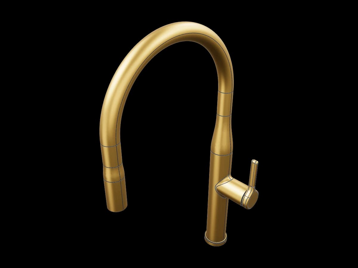 Chrome Kitchen Faucet