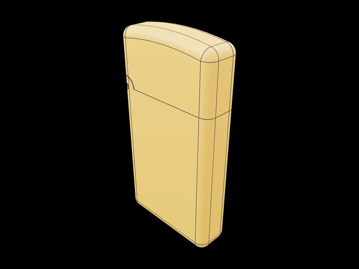 Slim Brass Enclosure
