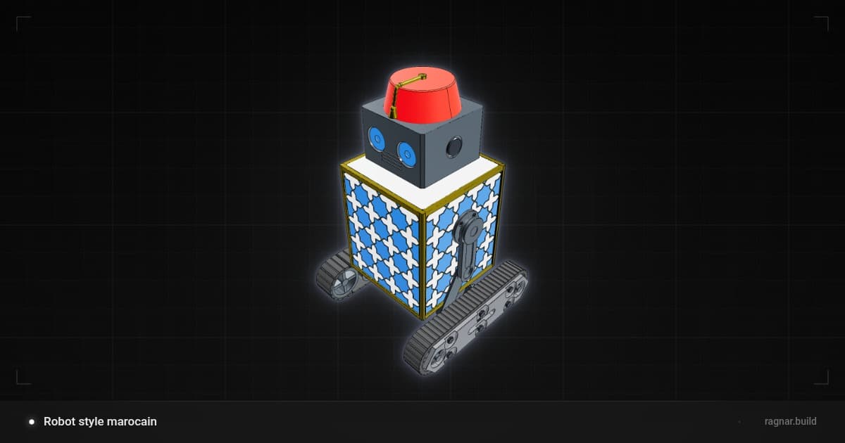 Moroccan Inspired Robot
