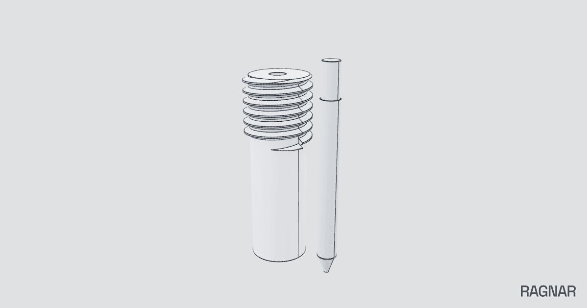 Cylinder with inner lip