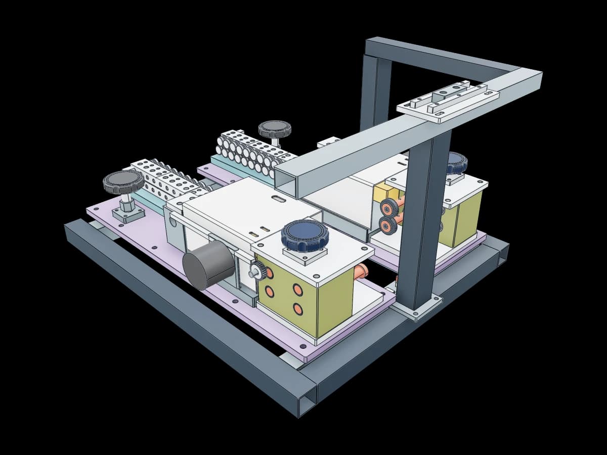 Twin Roller Industrial Machine
