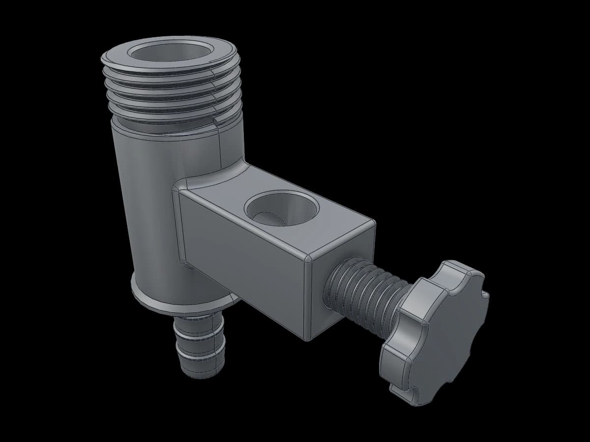 Gas Threaded Connector