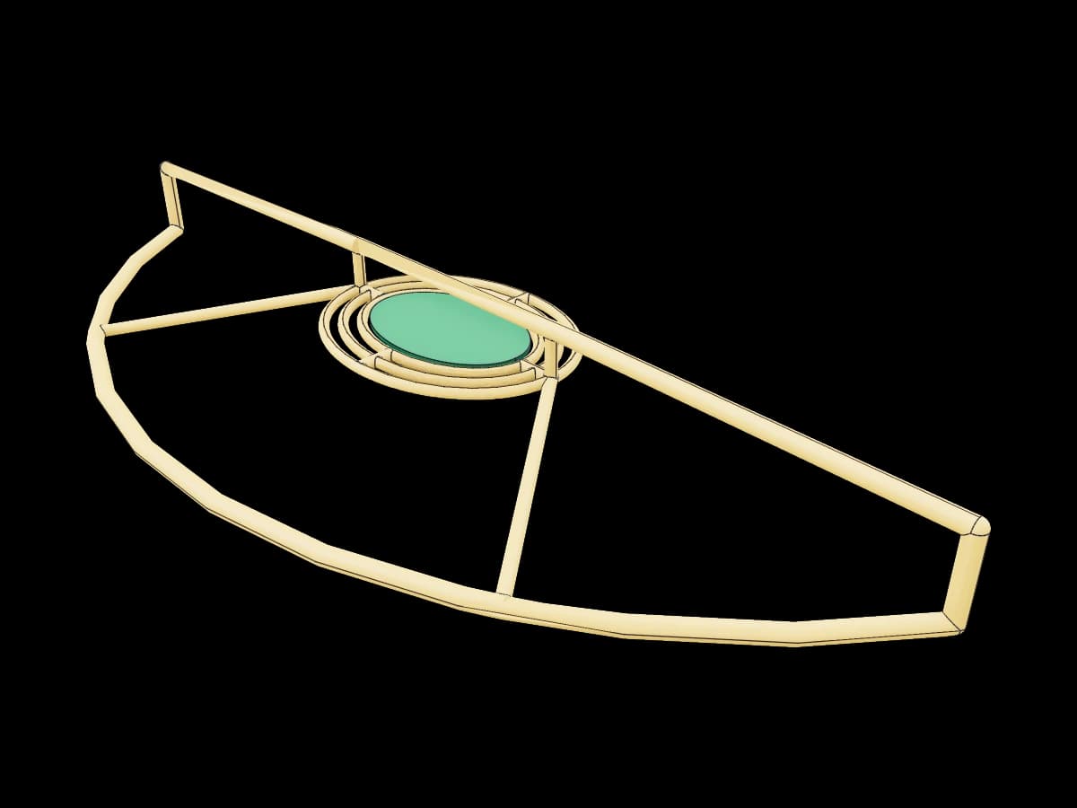 Emerald Pendant Framework