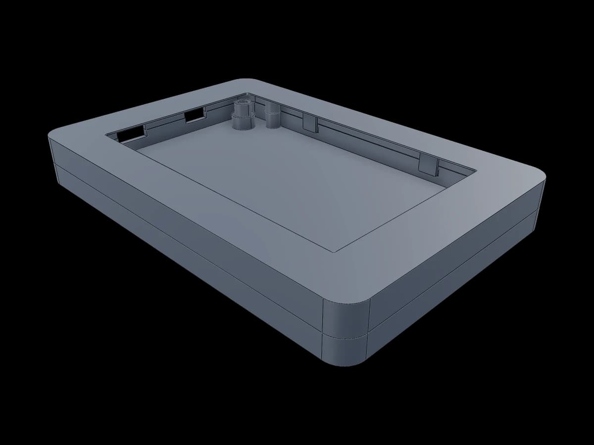 Two Piece Electronics Enclosure