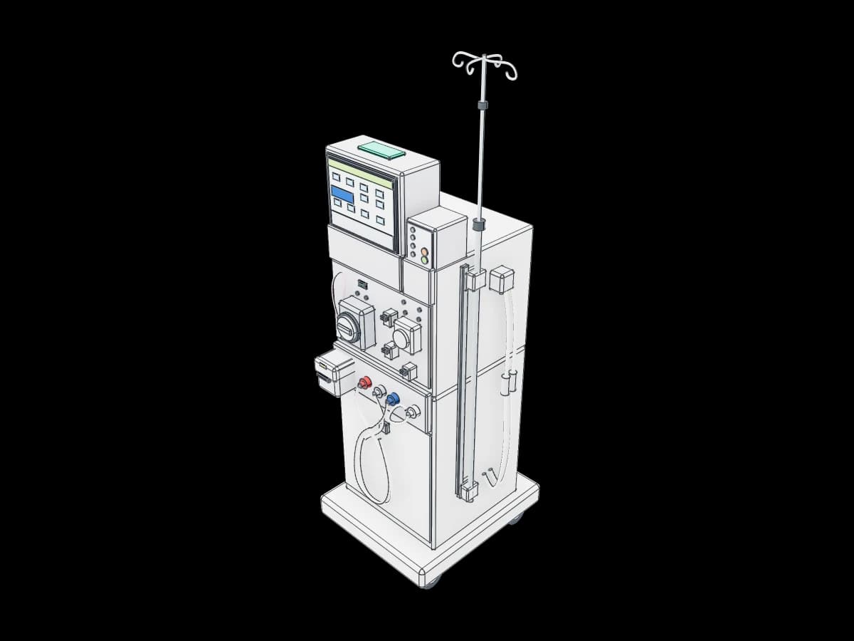 Hemodialysis Machine Model | Ragnar Gallery