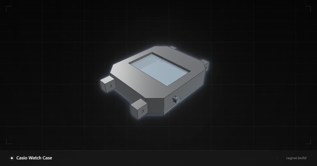 Digital Watch Case
