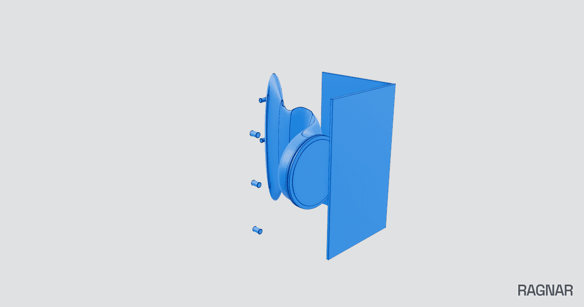L-shaped Corner Diffuser