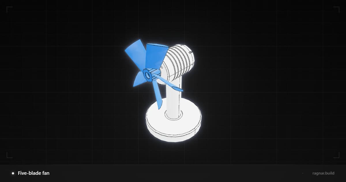 Desktop Electric Fan