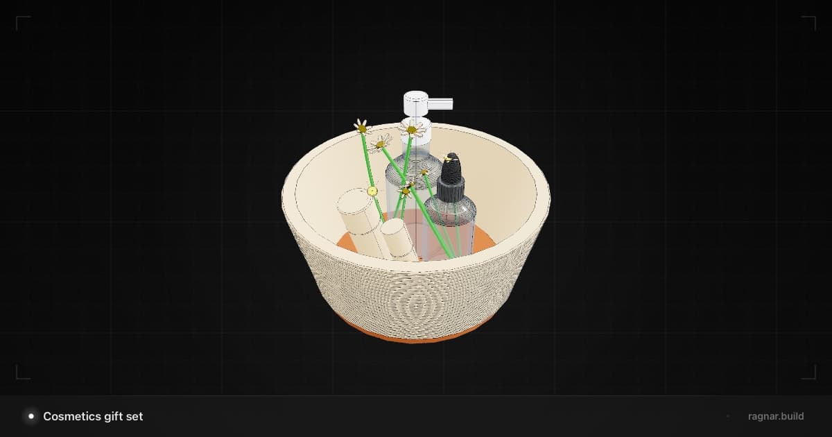 Spa gift basket