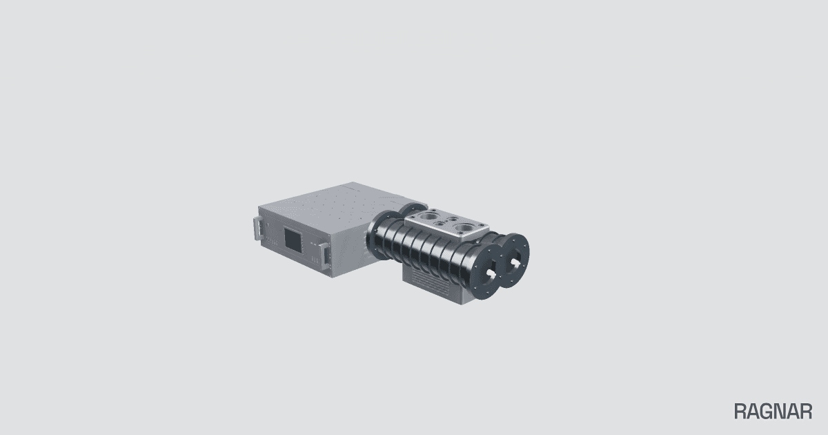 Rack-mount gas analyser