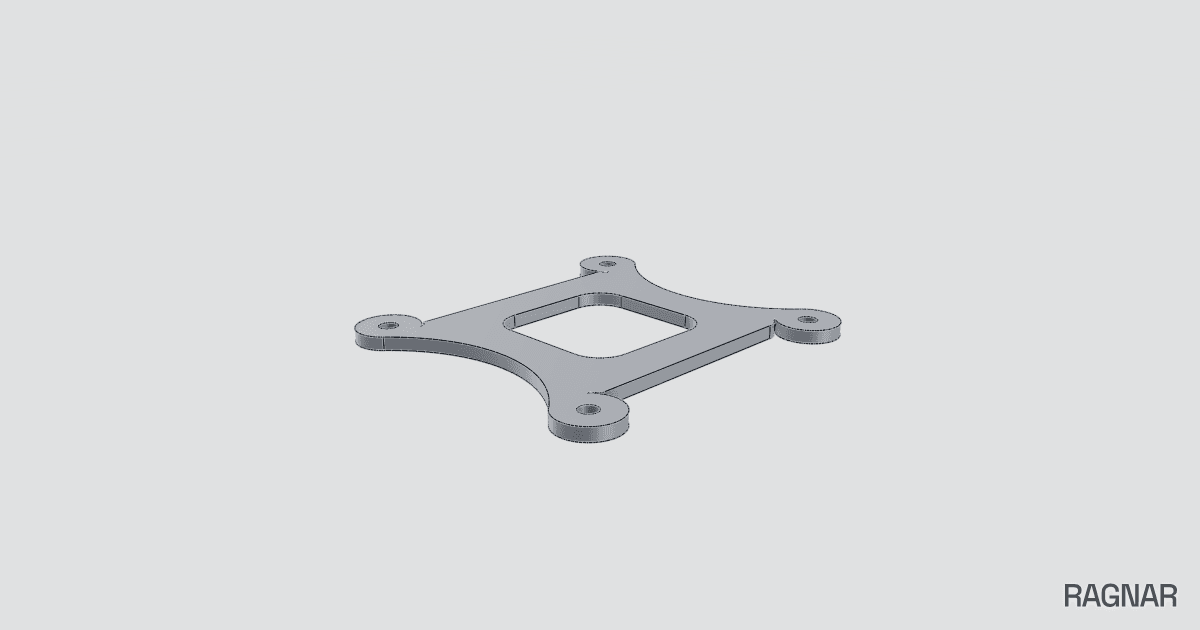 Quadrijet Carburetor Plate