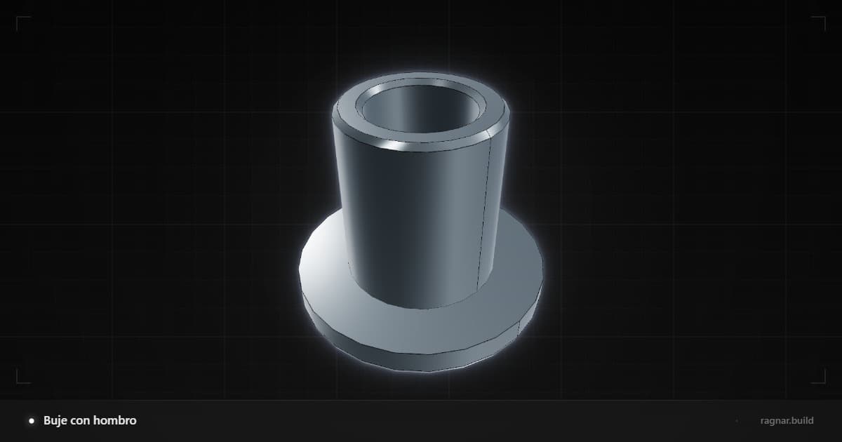 Flanged Steel Bushing