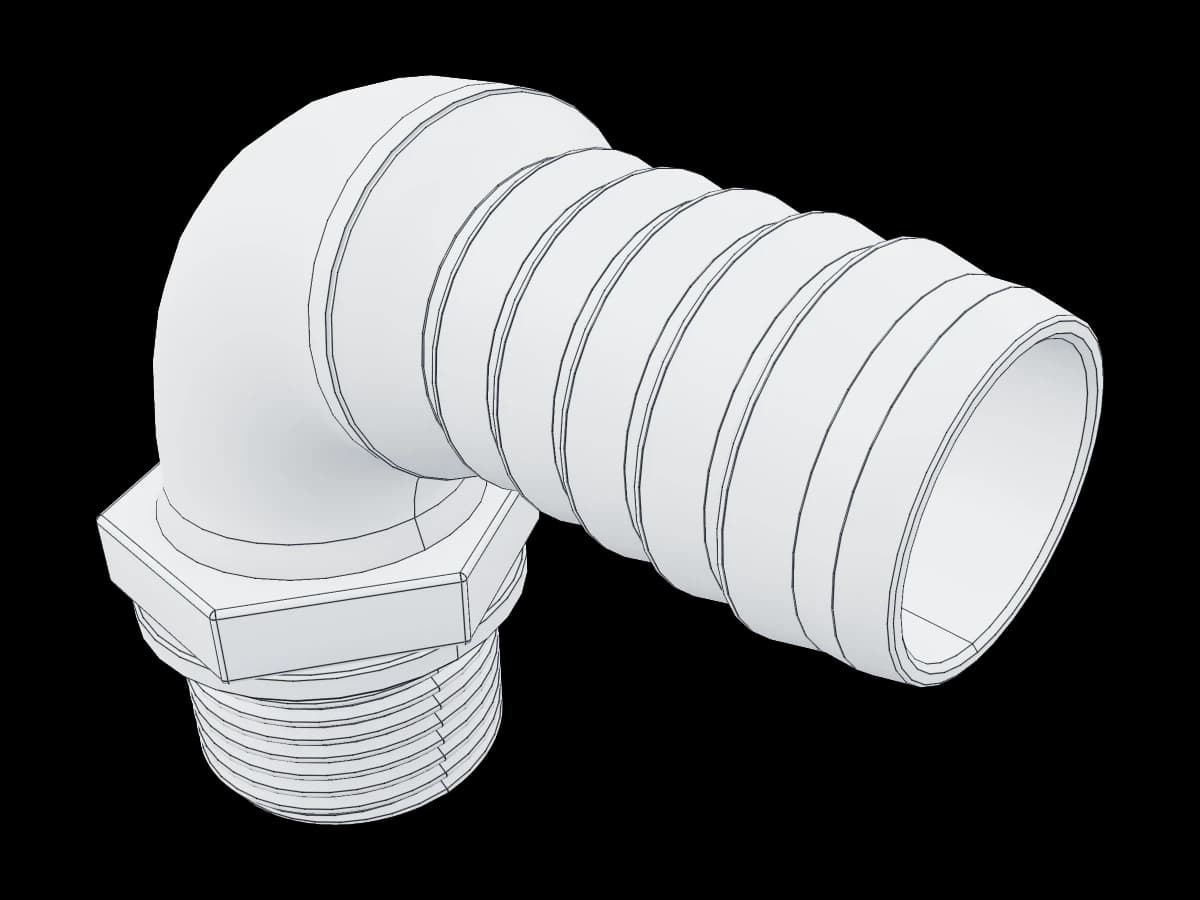 Elbow Hose Fitting