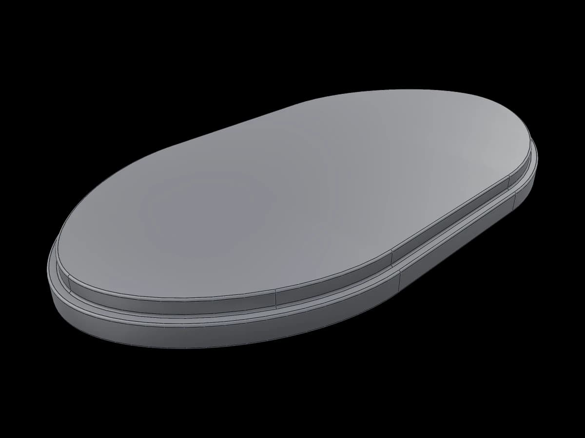 Oval Trim Blank