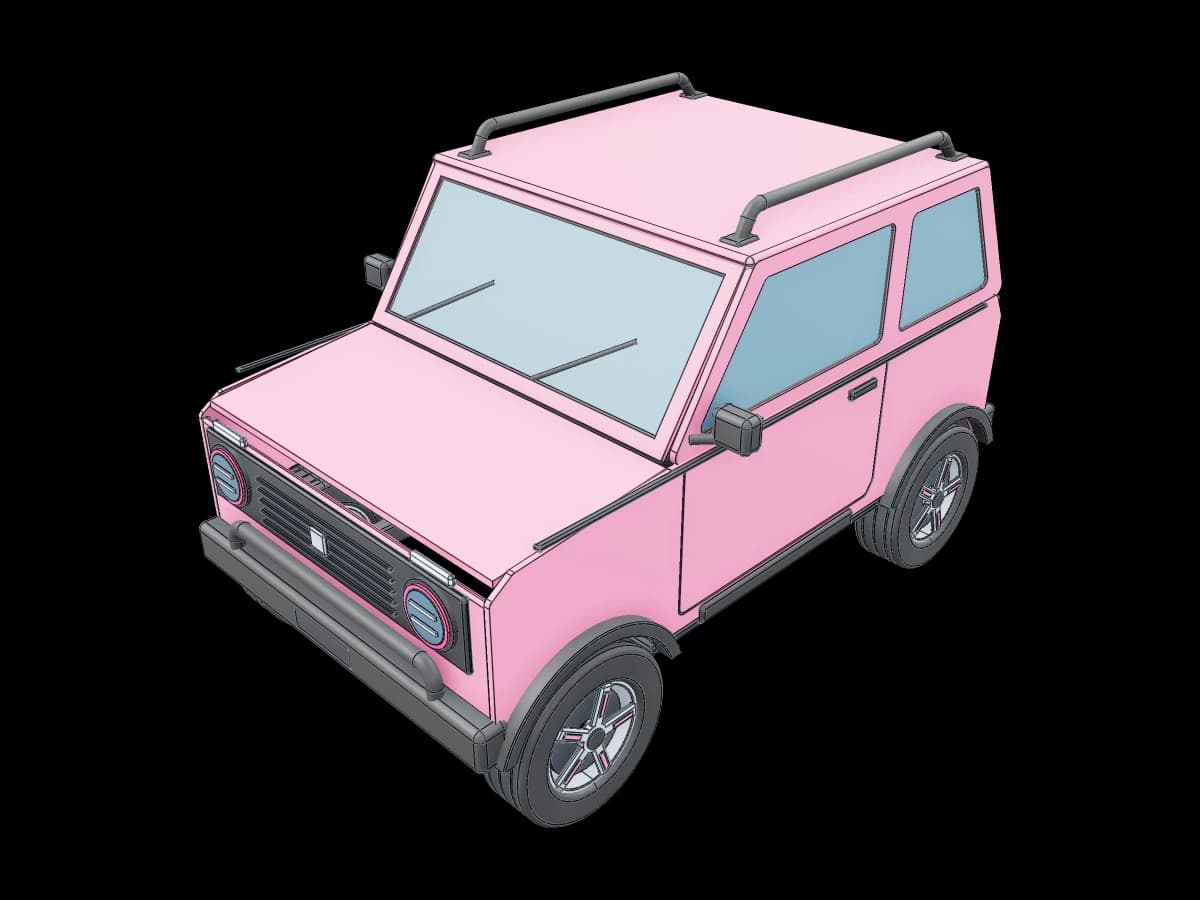 Mini Niva Quadricycle