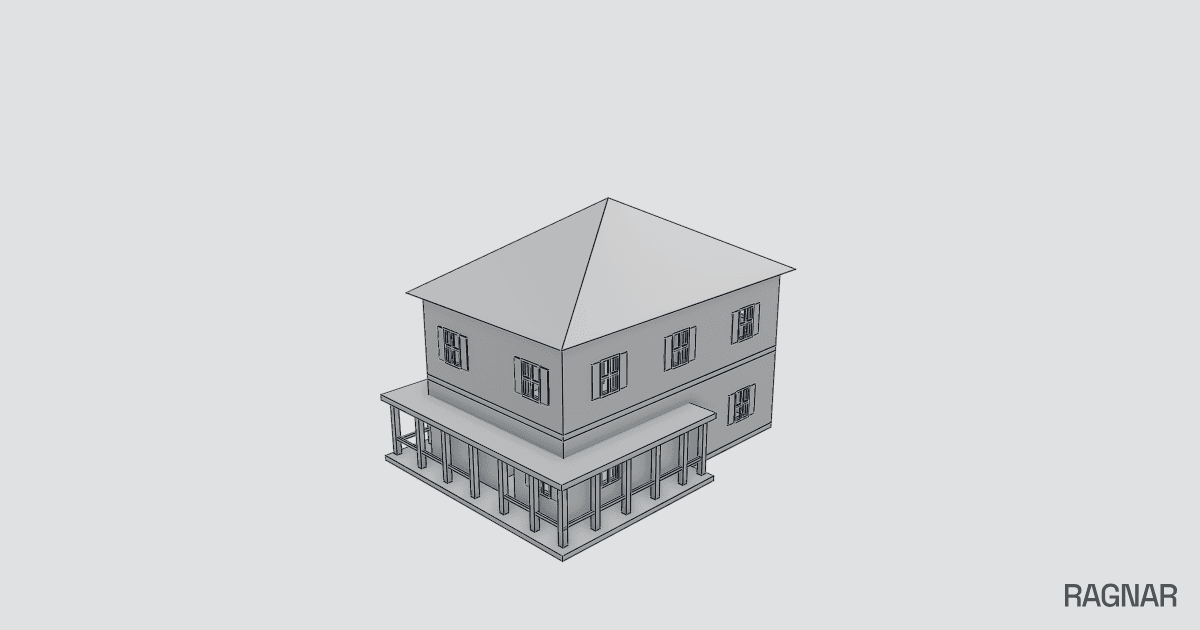 Customizable house model