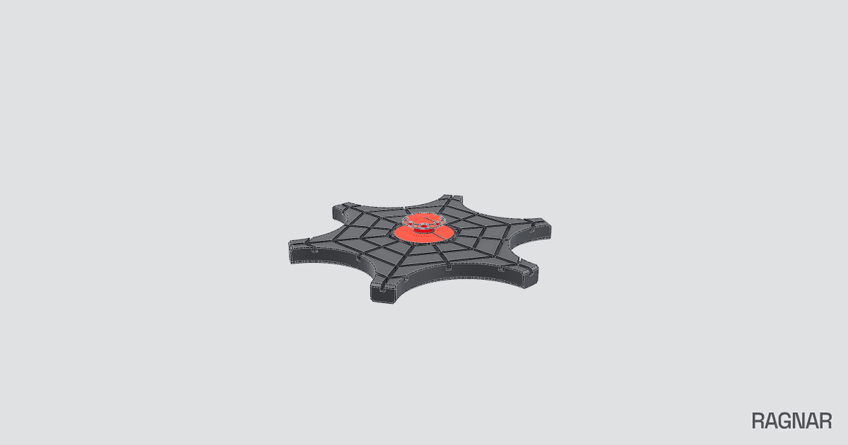 Spider web fidget