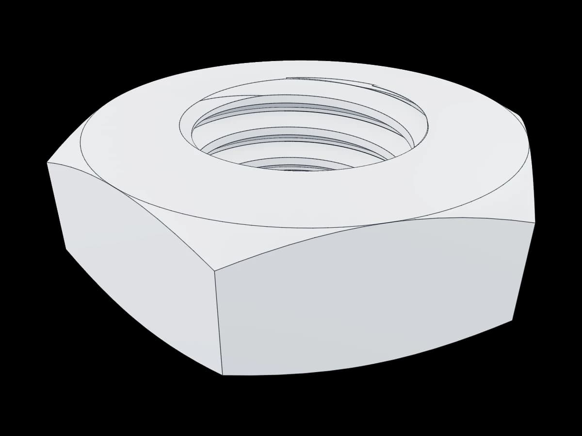 M10 Hexagonal Nut