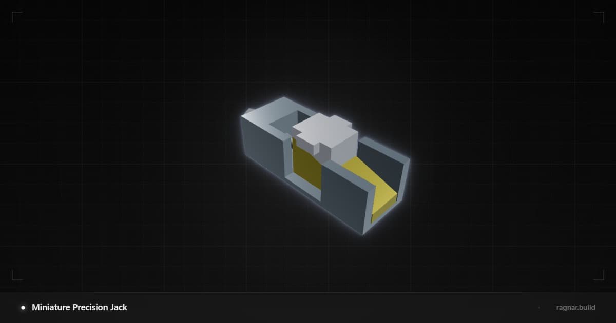 Miniature Precision Jack