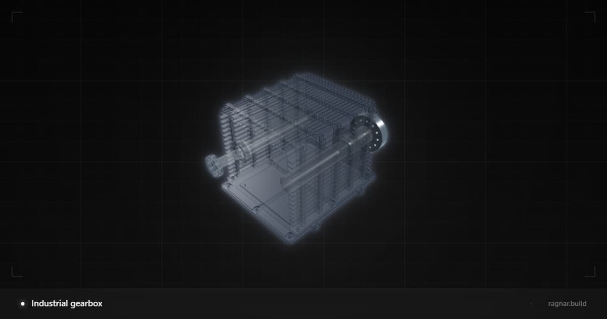 Industrial gearbox