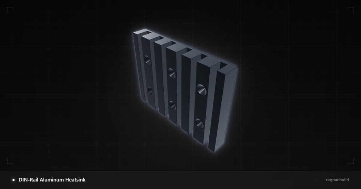 DIN Rail Heatsink