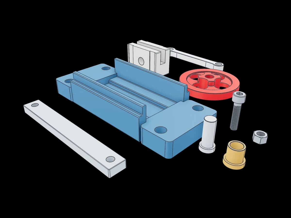 Crank-Slider Mechanism Parts