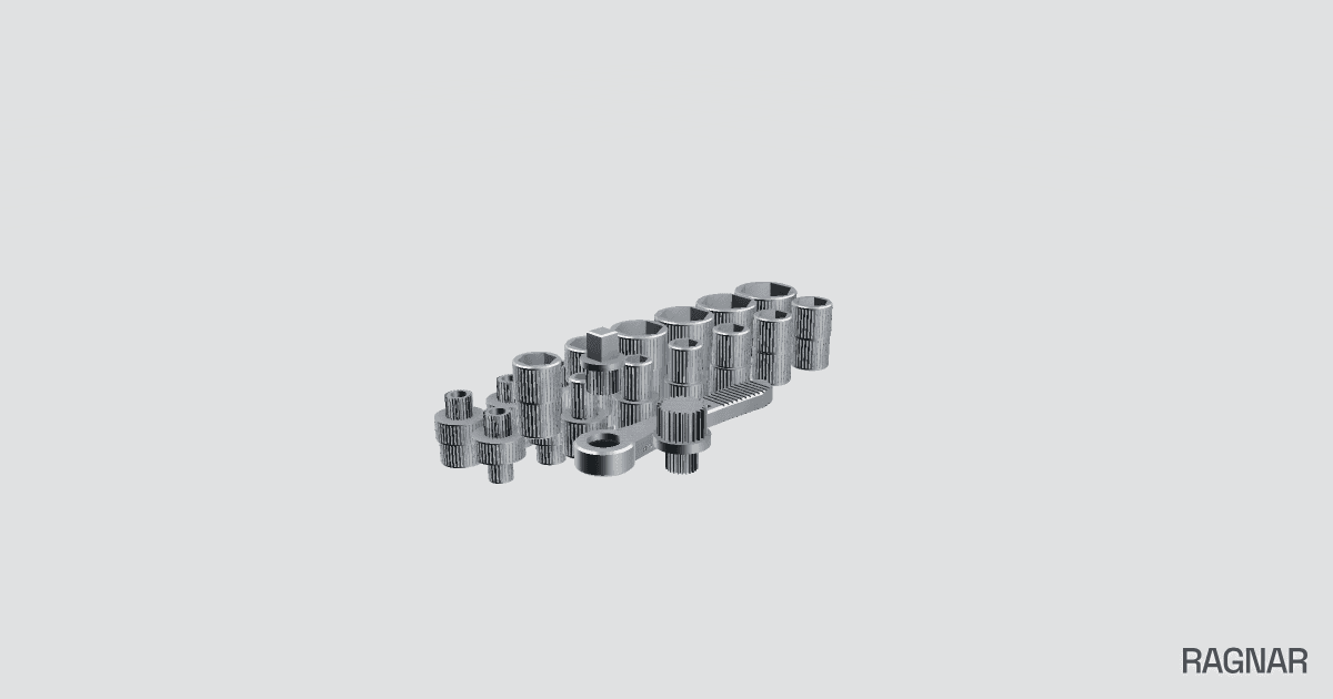 Spline Ratchet Set