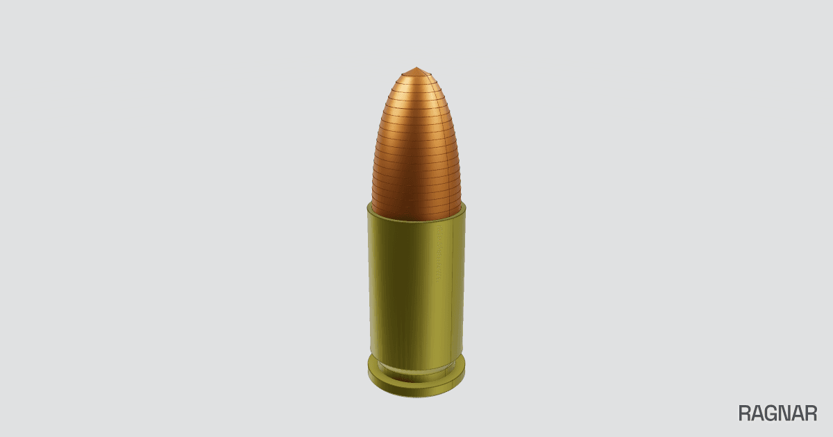 Rifle ammunition round